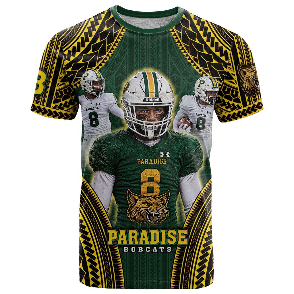 CUSTOMER REQUEST - kacey - 23/09/2026 - T Shirt - LT05 Green - Polynesian Pride