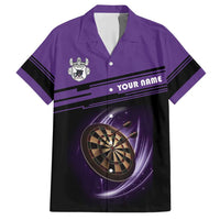 CUSTOMER REQUEST - DARTS - 23/01/2026 - Hawaiian Shirt - LT05 Purple - Polynesian Pride