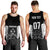 Personalised New Zealand Men Tank Top All Black Champion LT7 - Polynesian Pride