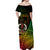 Vanuatu Off Shoulder Long Dress Proud To Be A Ni-Van LT14 - Polynesian Pride