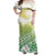 Polynesian Tribal Tattoo Retro Off Shoulder Long Dress Gradient 01 Screen Color LT9 - Polynesian Pride