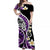 Plumeria Polynesian Matching Dress and Hawaiian Shirt Trending Purple LT6 - Polynesian Pride