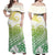 Hawaii Polynesian Tribal Tattoo Retro Couple Off Long Dress and Hawaiian Shirt Gradient 01 Screen Color LT9 - Polynesian Pride