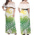 Hawaii Polynesian Tribal Tattoo Retro Couple Off Long Dress and Hawaiian Shirt Gradient 02 Screen Color LT9 - Polynesian Pride