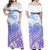 Polynesian Tribal Tattoo Retro Couple Off Long Dress and Hawaiian Shirt Gradient 04 Screen Color LT9 - Polynesian Pride