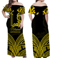 Philippines Philippines Independence Day Matching Dress and Hawaiian Shirt Pechera with Side Barong Patterns LT9 No Shirt Red - Polynesian Pride