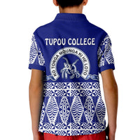 TOLOA Polo Shirt KID - Tupou College Tonga Pattern LT13 - Polynesian Pride