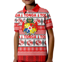 Tonga Christmas Polo Shirt 2022 LT6 Unisex Red - Polynesian Pride