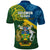 Custom Solomon Islands Provinces Polo Shirt Coat Of Arms With Flag Unique Version CTM14 - Polynesian Pride