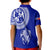 Tonga Polo Shirt KID Tongan Blue Turtle - RLT7 - Polynesian Pride