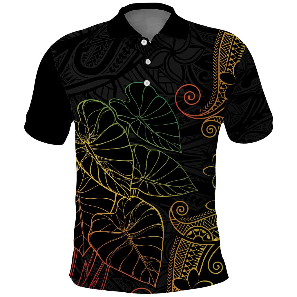 CUSTOMER REQUEST - Ashley and Mann - 11/12/2025 - Polo Shirt - LT03 Black - Polynesian Pride