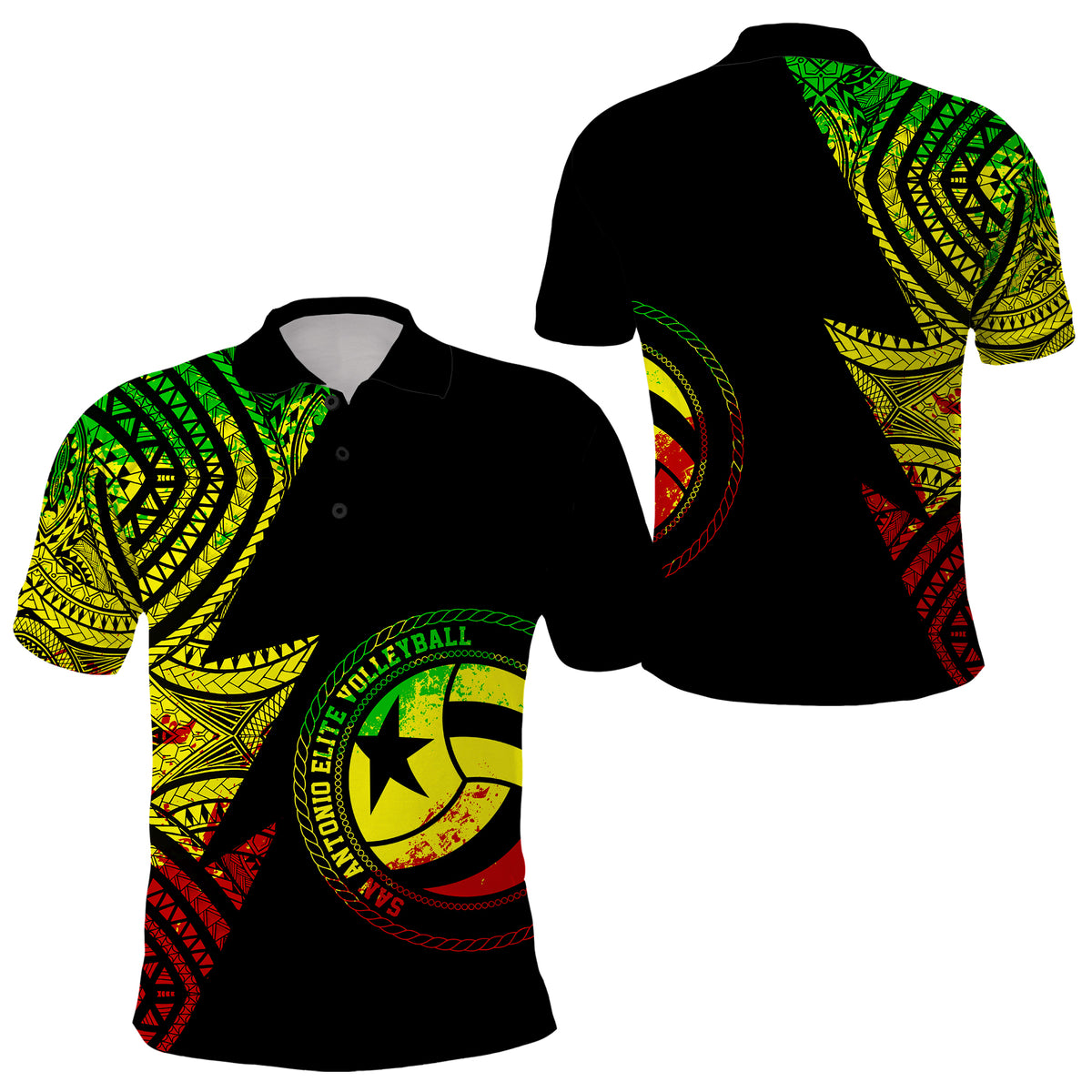 CUSTOMER REQUEST - nfeomaia reggae volleyball - 6/12/2025 - Polo Shirt - LT03