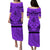 Polynesian Father's Day Gift For Dad Puletasi Dress Super Father In The World - Purple Polynesian Pattern LT9 - Polynesian Pride