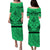 Polynesian Father's Day Gift For Dad Puletasi Dress Super Father In The World - Green Polynesian Pattern LT9 - Polynesian Pride