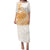 Polynesian Tribal Tattoo Retro Puletasi Dress Gold Screen Color LT9 - Polynesian Pride