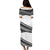 Polynesian Puletasi Dress Simple White LT6 - Polynesian Pride