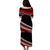 Polynesian Puletasi Dress Simple Red LT6 - Polynesian Pride