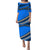 Polynesian Puletasi Dress Simple Blue LT6 Long Dress Blue - Polynesian Pride