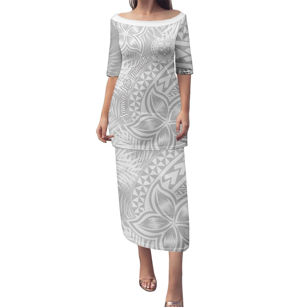 Samoa Lotu Tamaiti Puletasi Dress Tropical Polynesian Pattern LT9 - Polynesian Pride