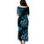 Hawaii Summer Puletasi Dress Mix Polynesian Black-Blue LT6 - Polynesian Pride