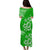 Hawaii Summer Puletasi Dress Mix Polynesian Green LT6 - Polynesian Pride