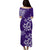 Hawaii Summer Puletasi Dress Mix Polynesian Purple LT6 - Polynesian Pride