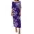 Hawaii Summer Puletasi Dress Mix Polynesian Purple LT6 Long Dress Purple - Polynesian Pride