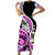 Plumeria Polynesian Couples Matching Outfits Combo Bodycon Dress And Hawaii Shirt Trending Pink LT6 - Polynesian Pride