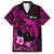 Hawaii Islands Short Sleeve Shirt Maui Map Hawaiian Shark With Tropical Flowers LT14 Unisex - Polynesian Pride