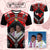 Custom Photo Tonga T Shirt Polynesian Pattern Mixed Ngatu Kupesi CTM09 - Polynesian Pride