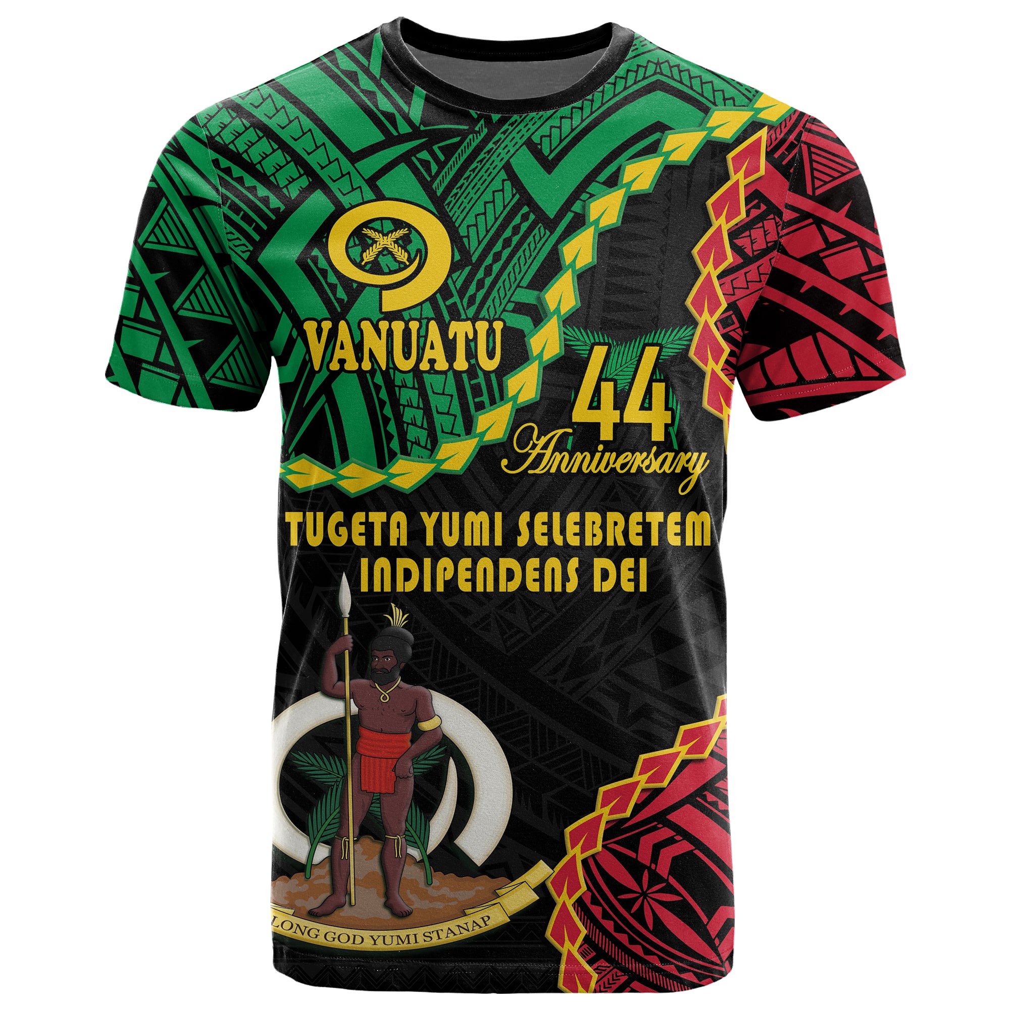 Vanuatu 44th Tugeta Yumi Selebretem Indipendens Dei T Shirt - Ver 2024 LT9