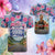 Custom Race Bib and Photo Marathon T Shirt Nature and Tropical Style CTM03