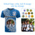 Custom Photo Tonga Back To School T Shirt Polynesian Ngatu Tribal CTM09