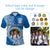 Custom Photo Tonga Back To School Polo Shirt Polynesian Ngatu Tribal CTM09