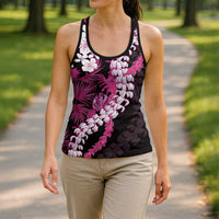 Akala Aloha Hawaii Lei Hollow Tank Top Tropical Flowers Elegant Vibe - Polynesian Pride