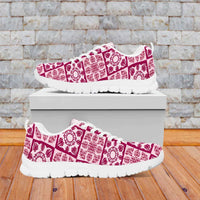 Akala Palaka Quilt Hawaii Sneakers Hawaiian Tropical Monstera Sea Turtle