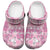 Alaka Aloha Hawaii Clogs Shoes Plumeria Lei With Palaka Motif - Polynesian Pride