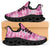 Alaka Aloha Hawaii Clunky Sneakers Plumeria Lei With Palaka Motif - Polynesian Pride