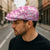 Alaka Aloha Hawaii Jeff Hat Plumeria Lei With Palaka Motif - Polynesian Pride