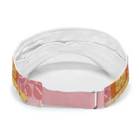 Aloha Hawaii Quilt Floral Patchwork Style Sun Visor Cap LT14 - Polynesian Pride