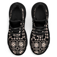 Aloha Hawaii Shell Quilt Clunky Sneakers Seamless Style - Polynesian Pride