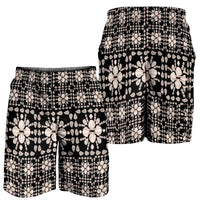 Aloha Hawaii Shell Quilt Shorts for Men Seamless Style LT14 - Polynesian Pride