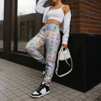 Aloha Summer Posters Grunge Textures Jogger Pants LT01 - Polynesian Pride