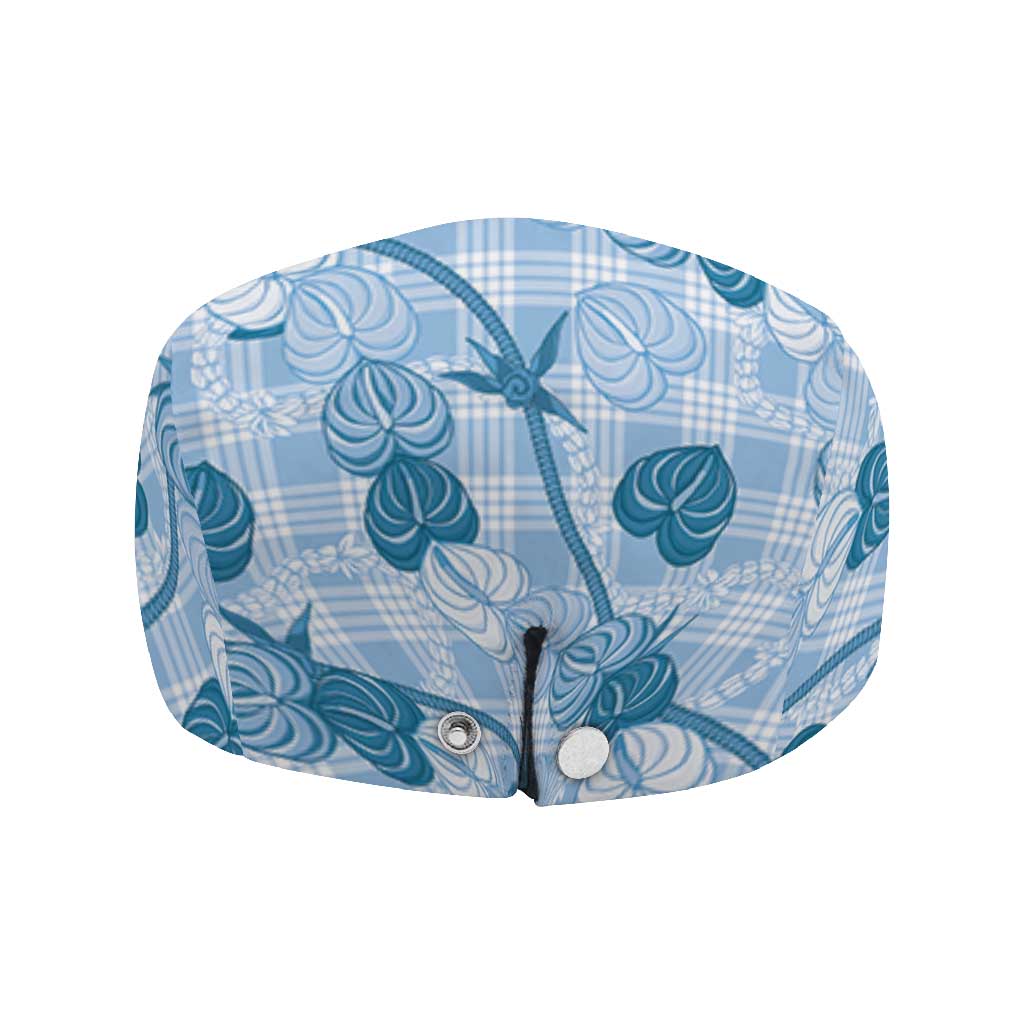 Anthurium Pikake Ti Leaf Palaka Jeff Hat Blue Version LT01 - Polynesian Pride