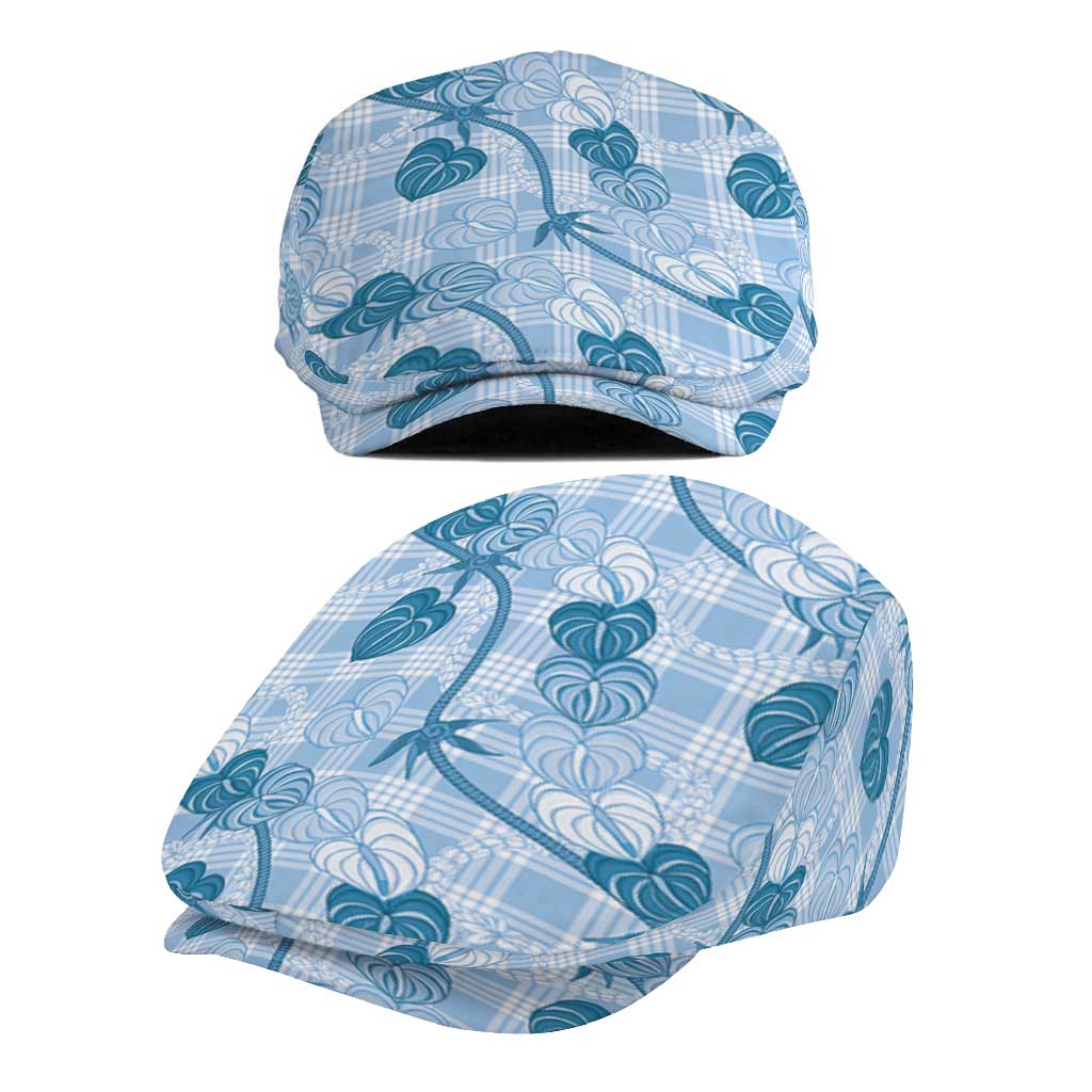 Anthurium Pikake Ti Leaf Palaka Jeff Hat Blue Version LT01 - Polynesian Pride