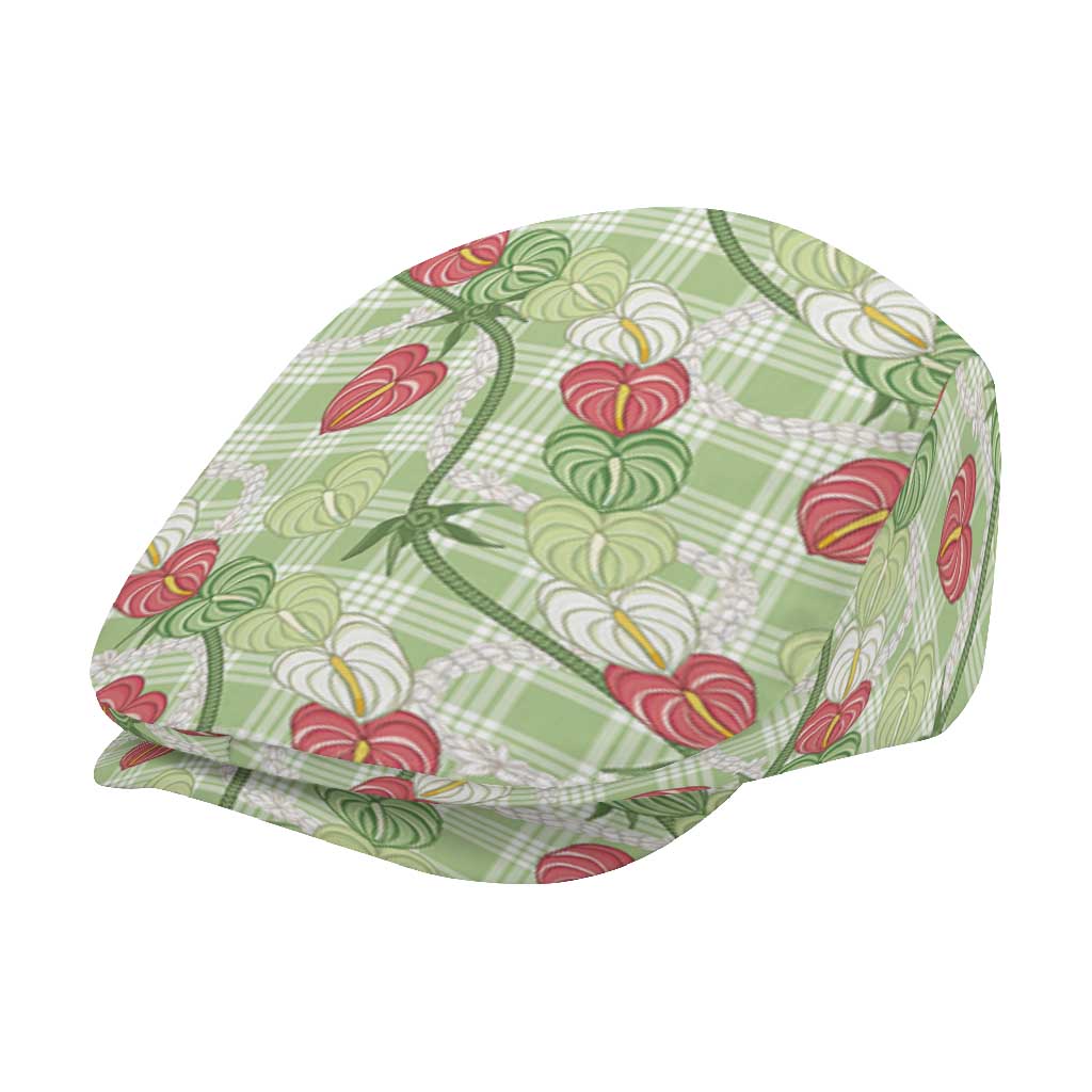 Anthurium Pikake Ti Leaf Palaka Jeff Hat Green Version LT01 - Polynesian Pride
