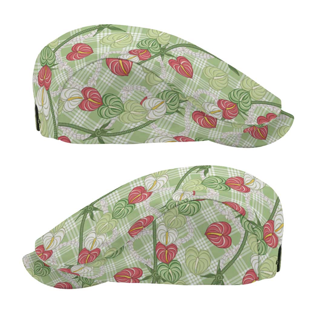 Anthurium Pikake Ti Leaf Palaka Jeff Hat Green Version LT01 - Polynesian Pride