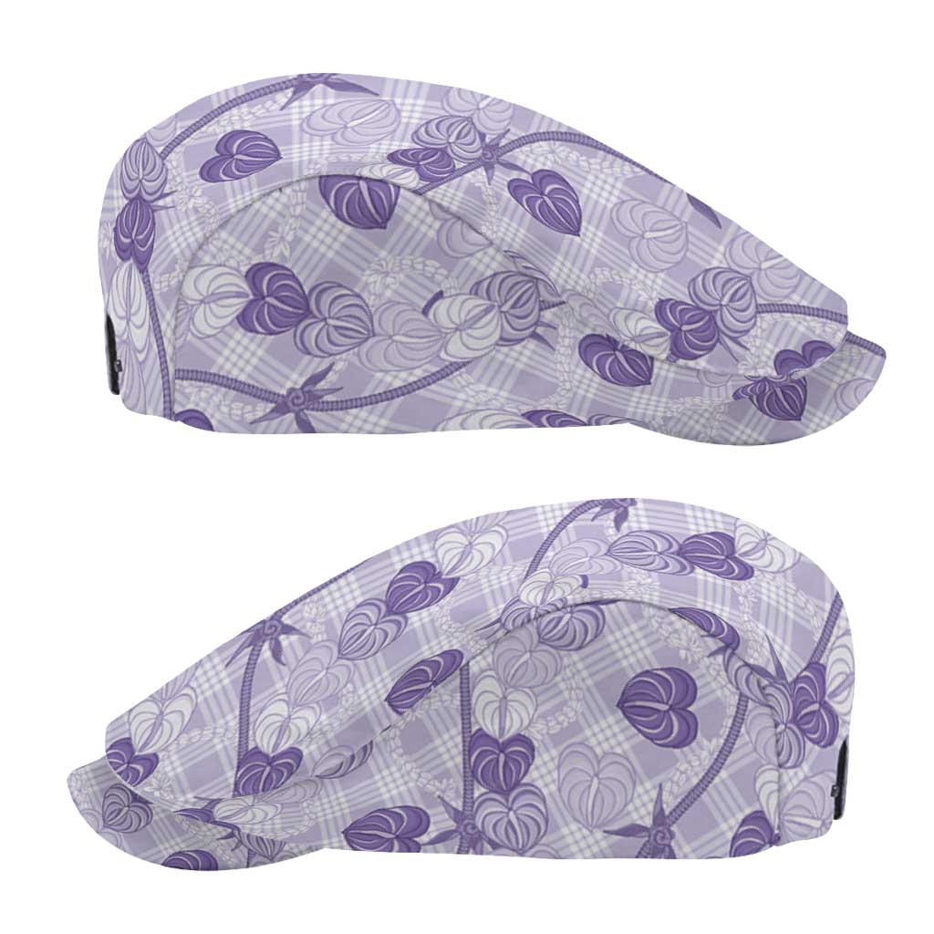 Anthurium Pikake Ti Leaf Palaka Jeff Hat Purple Version LT01 - Polynesian Pride