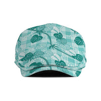 Anthurium Pikake Ti Leaf Palaka Jeff Hat Turquoise Version LT01 Turquoise - Polynesian Pride
