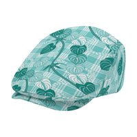 Anthurium Pikake Ti Leaf Palaka Jeff Hat Turquoise Version LT01 - Polynesian Pride
